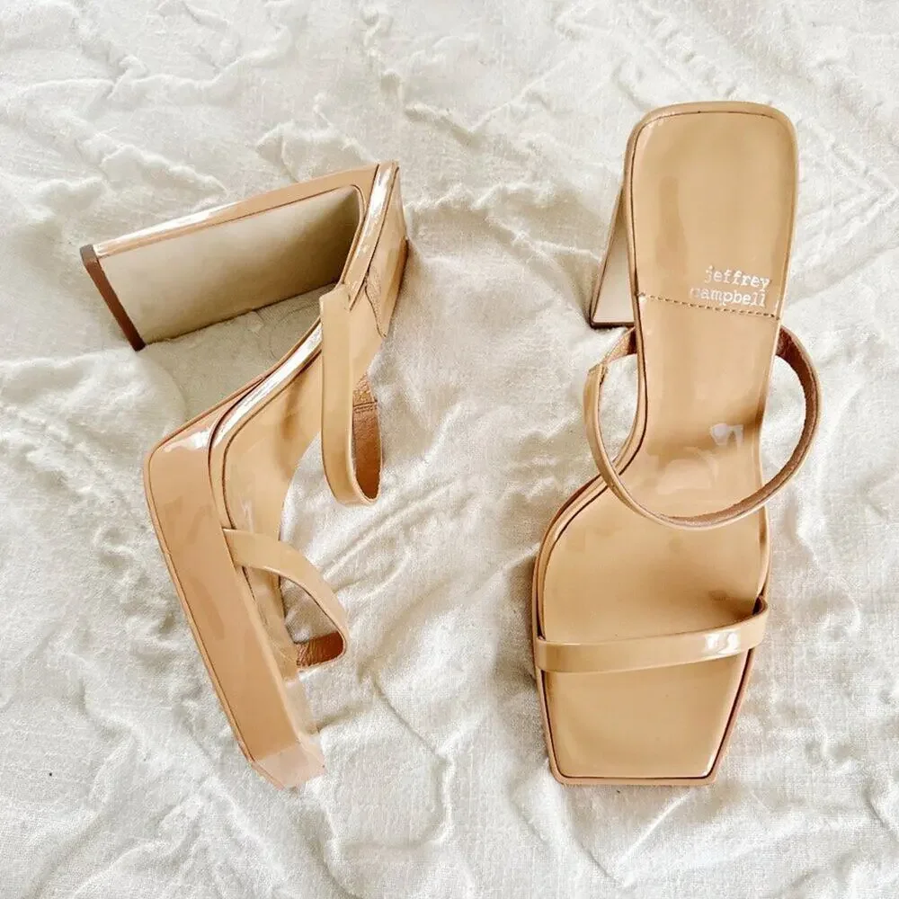 Jeffrey Campbell Hustler Platform Heel Size 9